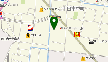 隠れ家サロンPiacereの地図画像