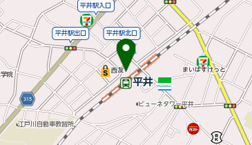 Re.Ra.Ku 平井駅前店の地図画像