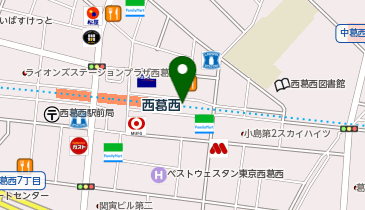 Re.Ra.Ku 西葛西メトロセンターの地図画像
