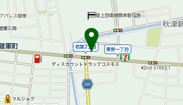 わかば薬局の地図画像