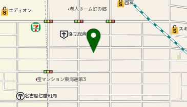 ウエルシア薬局熱田五番町店の地図画像