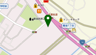 ウエルシア薬局イオンタウン幕張西店の地図画像