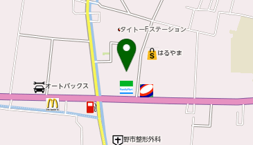 よどや薬局 野市店の地図画像