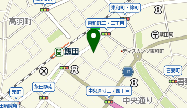 調剤薬局ツルハドラッグ飯田駅前店の地図画像