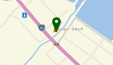 ハッピー調剤薬局青森油川店の地図画像