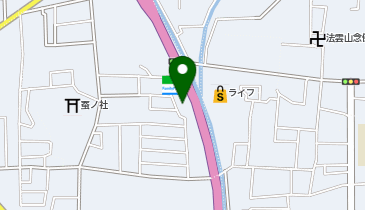 薬局ダックス右京太秦東店の地図画像