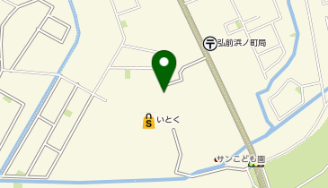 ハッピー調剤薬局弘前浜の町店の地図画像