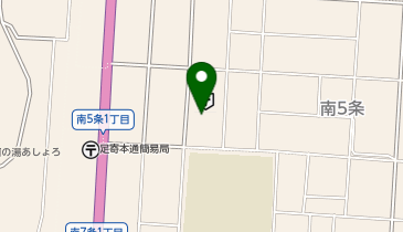 あしょろ調剤薬局足寄店の地図画像