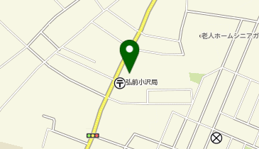 ハッピー調剤薬局弘前大原店の地図画像
