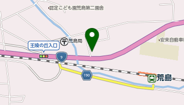 荒島薬局の地図画像
