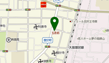 アップルプラス薬局 寺田町店の地図画像