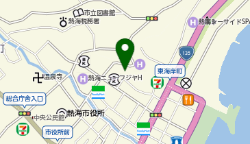 クリエイト薬局熱海銀座町店の地図画像