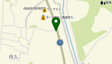 ウエルシア薬局塩釜舟入店の地図画像