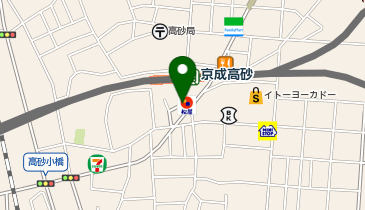 阪神調剤薬局 京成高砂店の地図画像