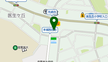 コスモス調剤薬局 千代ケ崎店の地図画像