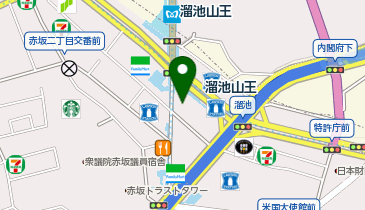 赤坂スマート薬局の地図画像