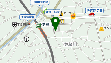 ゆうゆう薬局宝塚店の地図画像