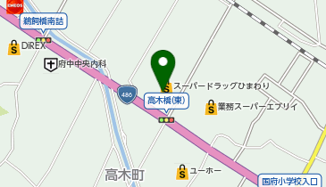 ププレひまわり薬局 府中高木店の地図画像