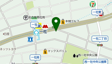 トップ調剤薬局 一社店の地図画像