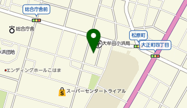 つむぐ薬局の地図画像