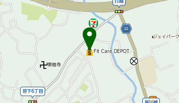 フィットケアデポ笹下店の地図画像
