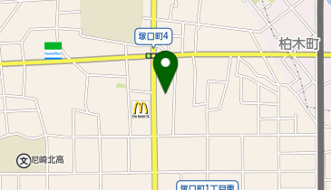 ペンギン薬局の地図画像