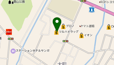 調剤薬局ツルハドラッグ伊達店の地図画像