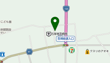 アキレア薬局の地図画像