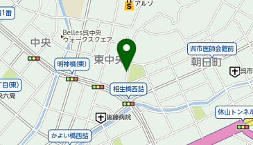 くれくじら薬局の地図画像