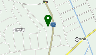 ハッピー調剤薬局黒石北美店の地図画像