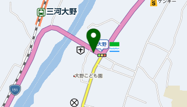 三河大野もみじ薬局の地図画像