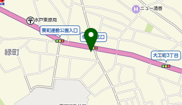 有限会社あづま薬局の地図画像