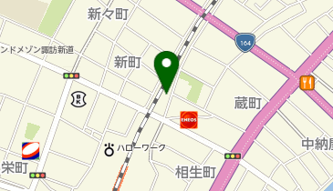 有限会社下里薬局の地図画像