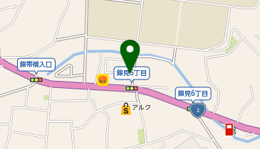 錦見薬局の地図画像