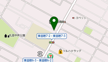 みどり薬局札苗店の地図画像