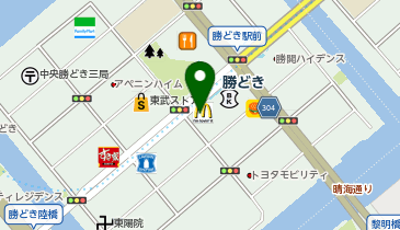 アピス薬局 勝どき店の地図画像