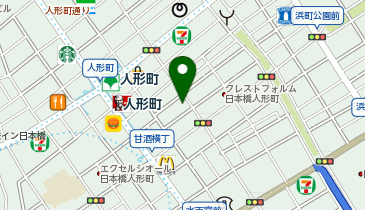 テトラ薬局 人形町2丁目店の地図画像