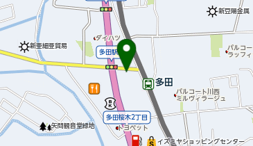 多田の駅前薬局の地図画像