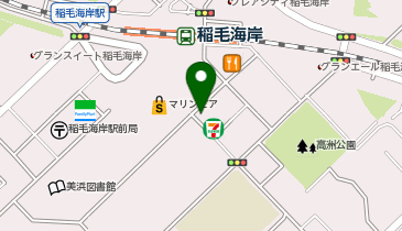 いなげかいがん薬局の地図画像