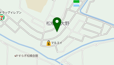 松橋中央薬局の地図画像