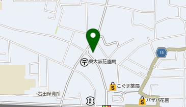 トモエ薬局花園店の地図画像