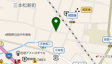朝倉薬局 三本松店の地図画像