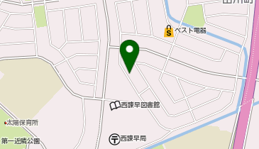 ゆきざわ薬局の地図画像