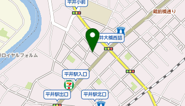 ありさか薬局支店の地図画像