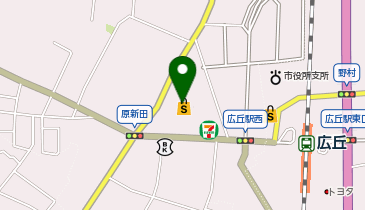 広丘駅前とをしや薬局の地図画像