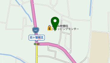 豊科とをしや薬局の地図画像