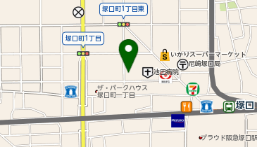 日本調剤 塚口駅前薬局の地図画像