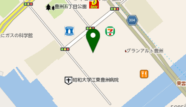 江東とよす薬局の地図画像