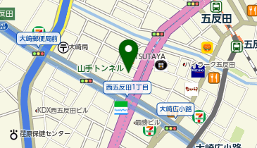 薬局トモズ五反田店の地図画像