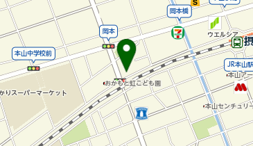 アピス薬局 岡本店の地図画像